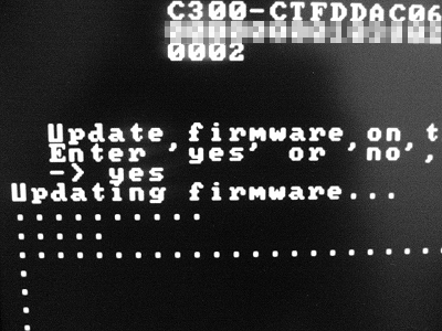 Crucial RealSSD C300 CTFDDAC064MAGのファームウェアアップデート(0002→0006)