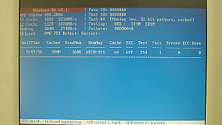 [038] Memtest(Memtest86)でのメモリチェック(診断)方法の日本語解説