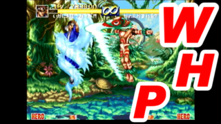 WORLD HEROES PERFECT(for SEGA SATURN) HANZO Playthrough [GV-VCBOX,GV-SDREC]