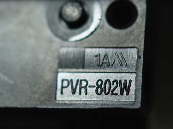 交換用のPVR-802W
