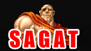 サガット(Sagat) Playthrough - SUPER STREET FIGHTER II Turbo(米国版) [GV-VCBOX,GV-SDREC]