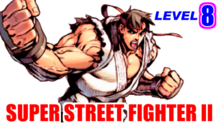 リュウでレベル8(最強)に挑戦！ スーパーストリートファイターII [GV-VCBOX,GV-SDREC]