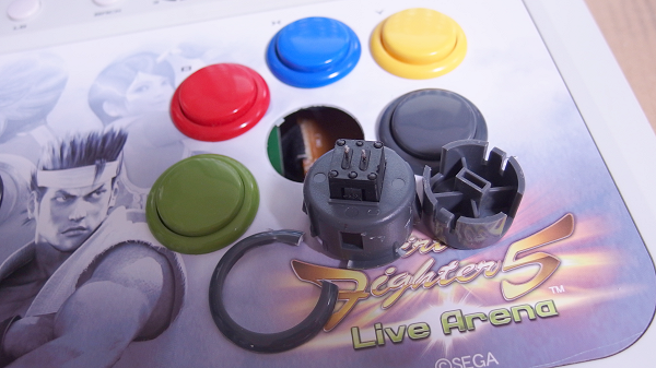 Fighting Stick EX2_頭突き