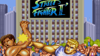 ストリートファイターII ダッシュプラス タイトルデモ メガドライブ