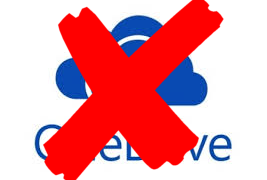 NO-OneDrive