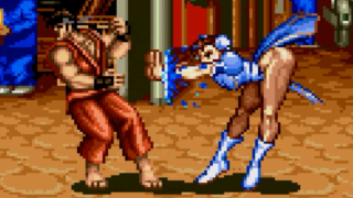 リュウ - スーパーストリートファイターII メガドライブ