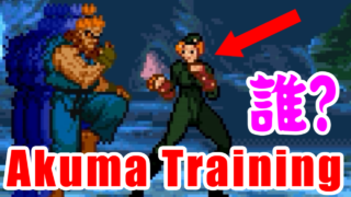 豪鬼(Akuma) トレーニング - STREET FIGHTER ZERO3↑(ゲームボーイアドバンス)