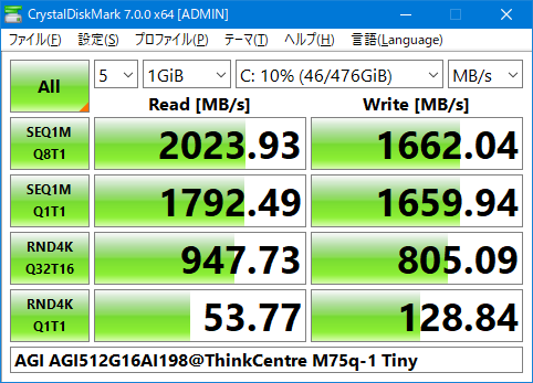 速度結果_AGI512G16AI198_2020年2月
