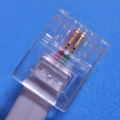 RJ-11(6極2芯)
