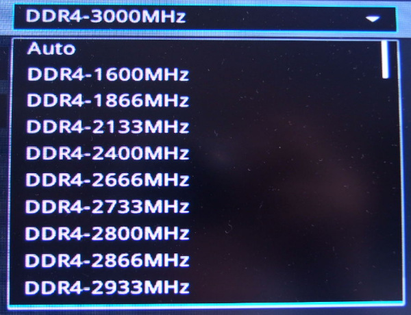 Memory Frequency