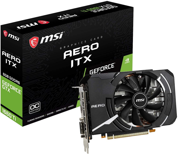 GeForce GTX 1660 Ti AERO ITX 6G